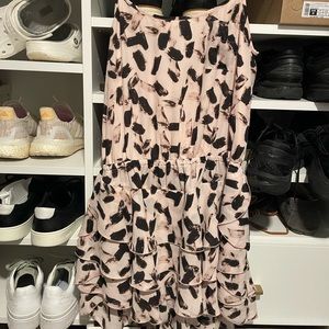 Flowy banana republic dress